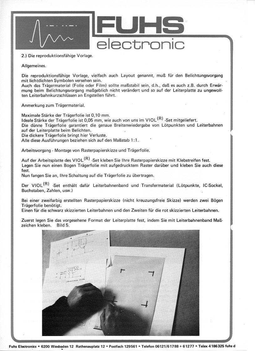 VIOL Handbuch - Die gedruckte Schaltung - Seite 5